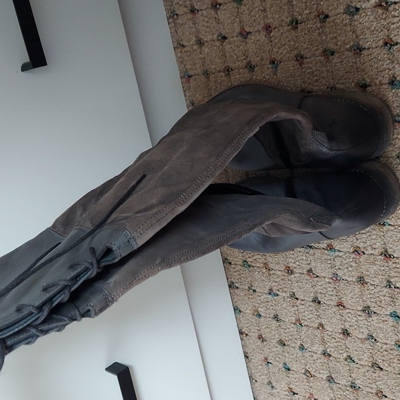 ROAN Natty Tall Leather Boot - Picture 2 of 11